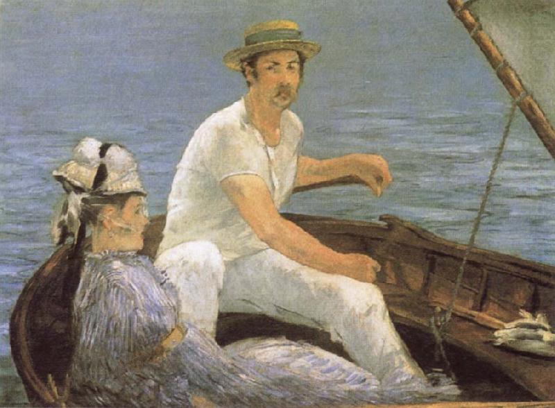 Boating, Claude Monet